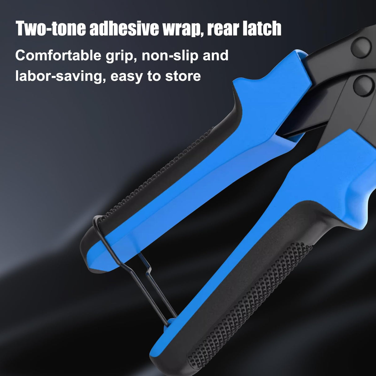 Diyife Professional Leather Hole Puncher, Full Set Punch Tool Kits for Belt, Watch Band, Shoe, Crafting, Handbag Straps, Fabric, with Extra Punch Plates and Ruler, Multi Hole Sizes Make - Blue Diyife