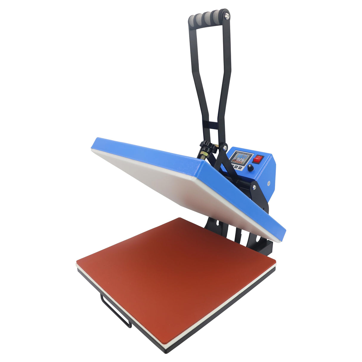 Industrial-Quality 15" x 15" Color LED Digital Sublimation Transfer Machine T-Shirt Heat Press Machine, 15" x 15", Blue Royal Press