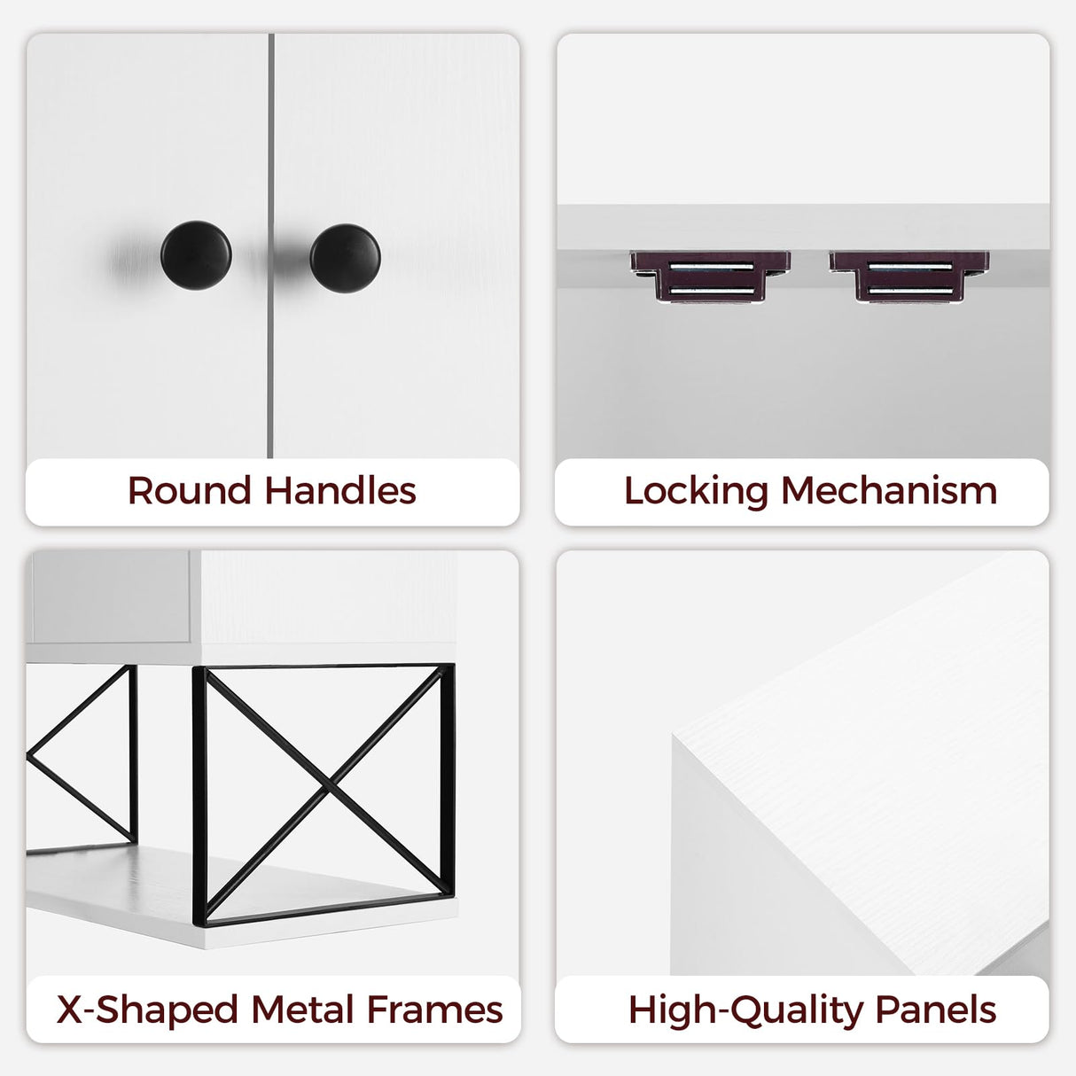 MAHANCRIS Bathroom Wall Cabinet with 2 Door and Adjustable Shelves, Farmhouse Medicine Cabinet with Towel Rack, 3-Tier Wall Mounted Storage Cabinet Over The Toilet for Bathroom Laundry Room, White MAHANCRIS