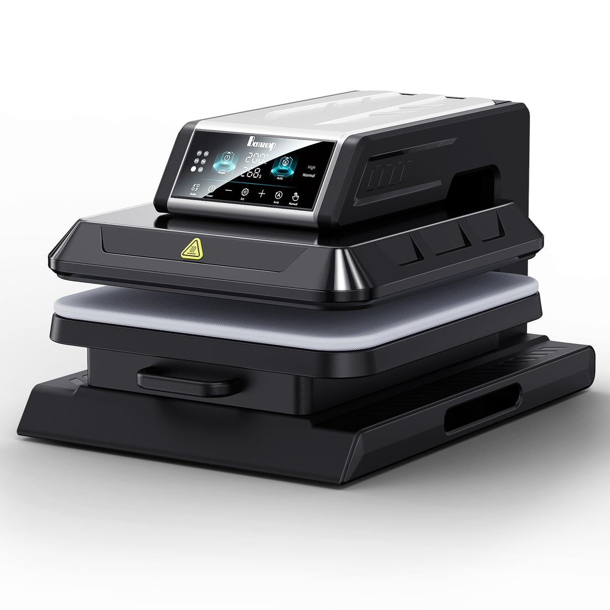 Benazcap Auto Heat Press Machine for T Shirts-Auto-Release 15x15 Heat Press - Rapid Heating, Even Heat Distribution, Ideal for HTV, Sublimation, Heat Transfer Projects Benazcap