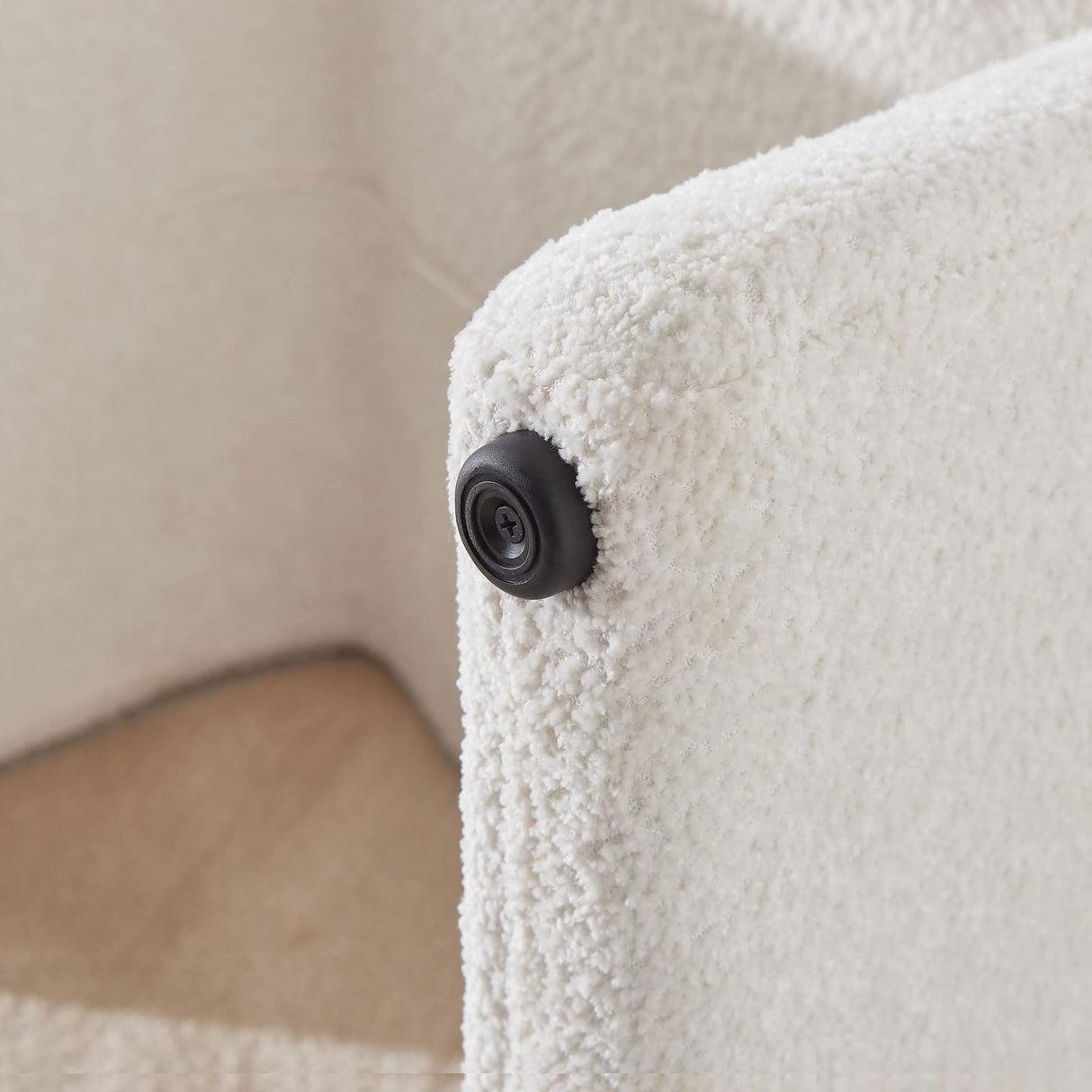 VANOMi Small Footstool Ottoman, Multi-Functional Modern Foot Stool, Sofa Footrest Extra Seating for Living Room, Entryway, Hallways and Bedrooms VANOMi