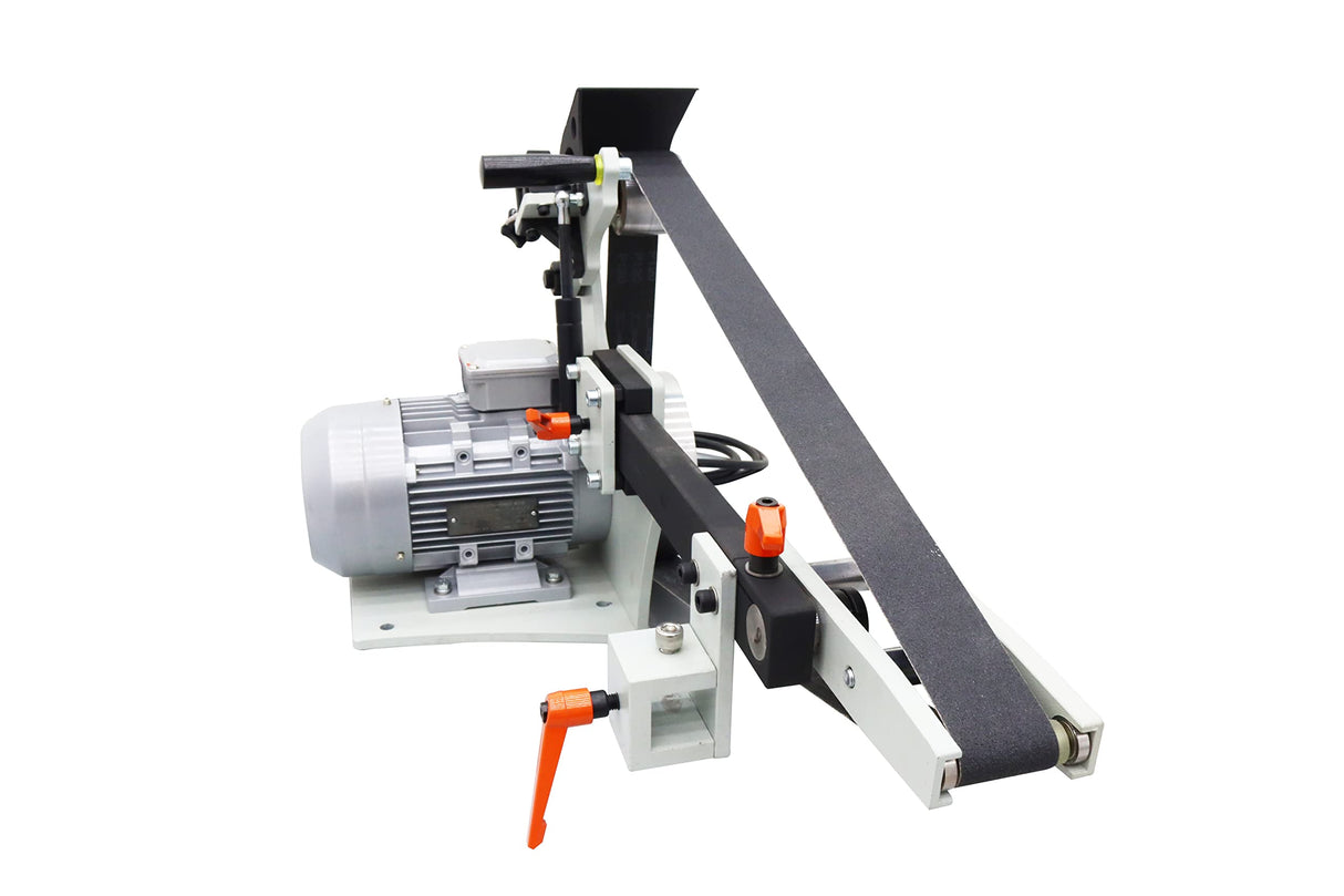 INTSUPERMAI Variable Speed Belt Sander 72 inch Belt Grinder with 3 Grinding Wheel Multi-function Sand Belt Machine Belt Sander Knife Grinder without INTSUPERMAI
