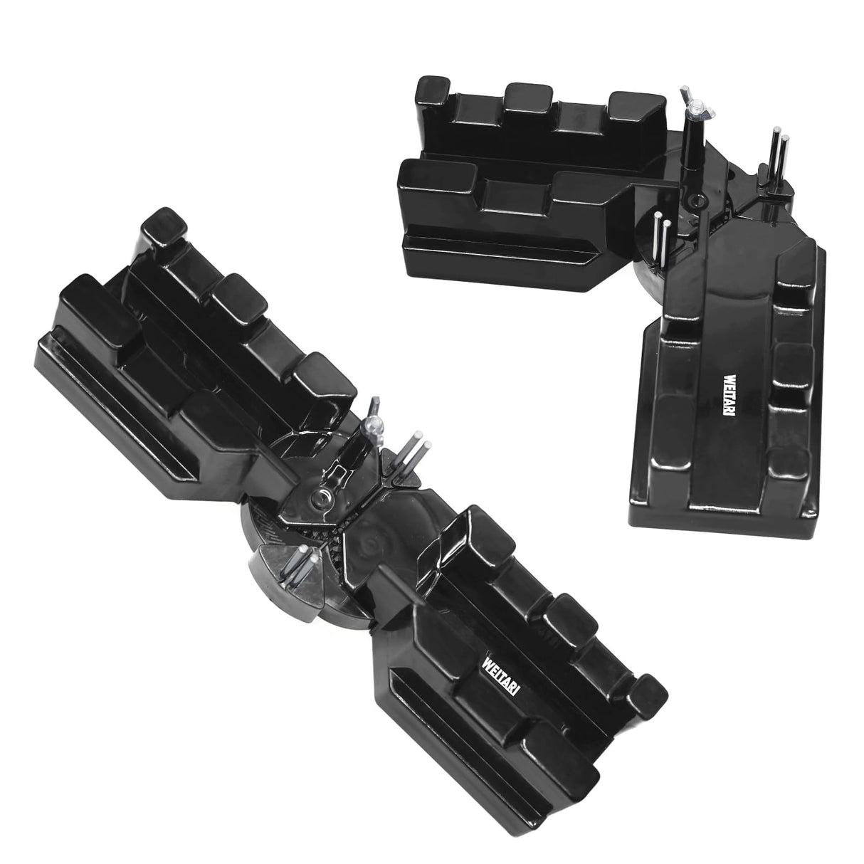 WEITARI 2-in-1 Mitre Measuring Cutting Tool,Miter Saw Protractor and 85-180°Angle Finderfor Home Improvement Carpentry Work Woodworking Craft WEITARI