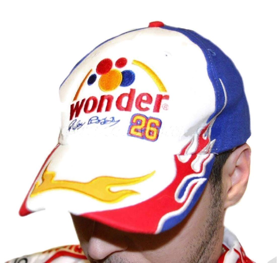 OEM Ricky Bobby Nascar Jumpsuit + Cap Full Costume Talladega Nights, Mix, X-Large OEM