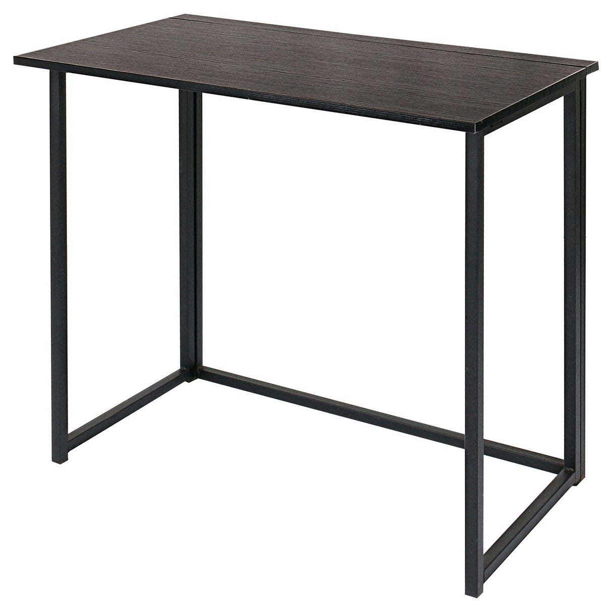 Leopard Outdoor Products Folding Computer / Laptop Table for Small Spaces, Space-Saving Home Office / Writing Desk, Compact Study Reading Foldable Desk (Black) Leopard Outdoor Products