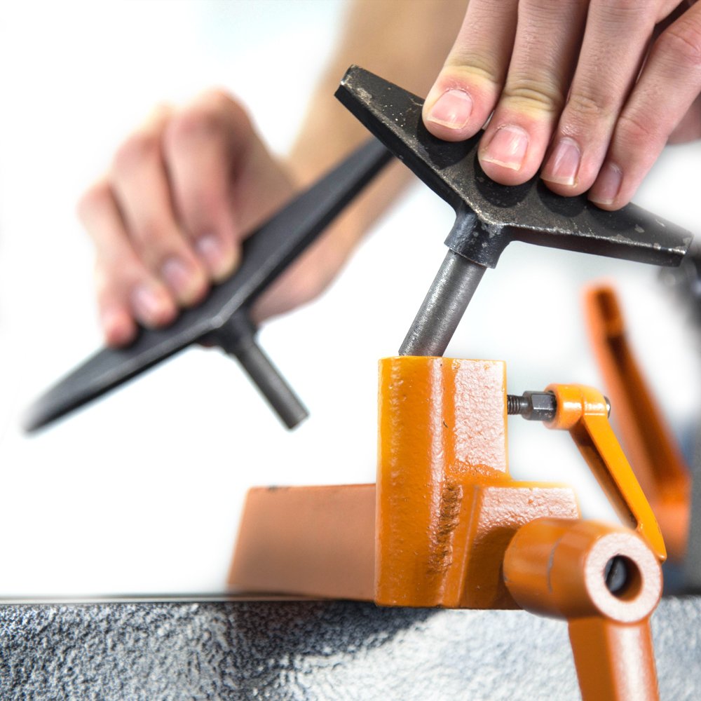 WEN LA3421 3.2-Amp 8-Inch by 13-Inch Variable Speed Mini Benchtop Wood Lathe, Black & WEN LA4444 4-Inch 4-Jaw Self-Centering Chuck Set with 1-Inch x 8TPI Thread WEN