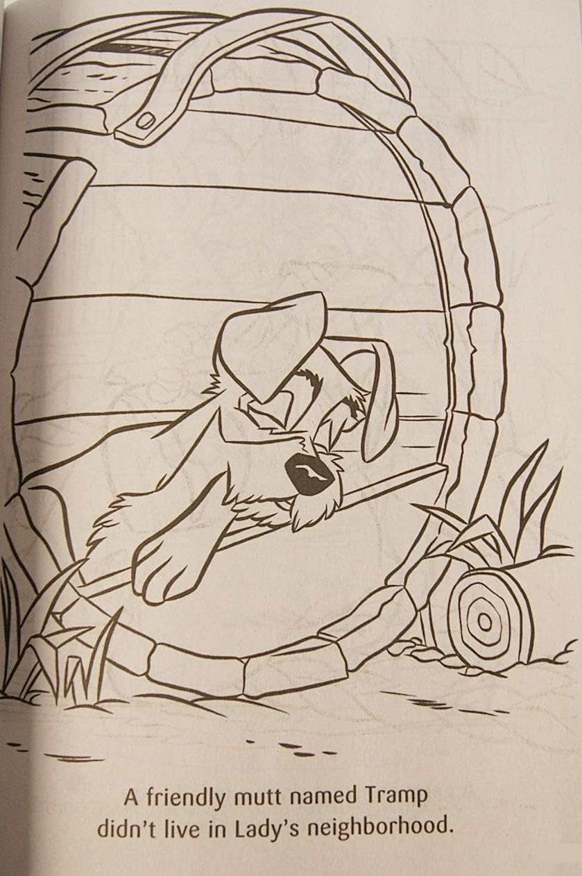 Animal Friends Big Fun Book to Color - Cuddle Buddies - 80 Pages - Inclues Lady and The Tramp, Bambi, Lion King, and More Coloring Books