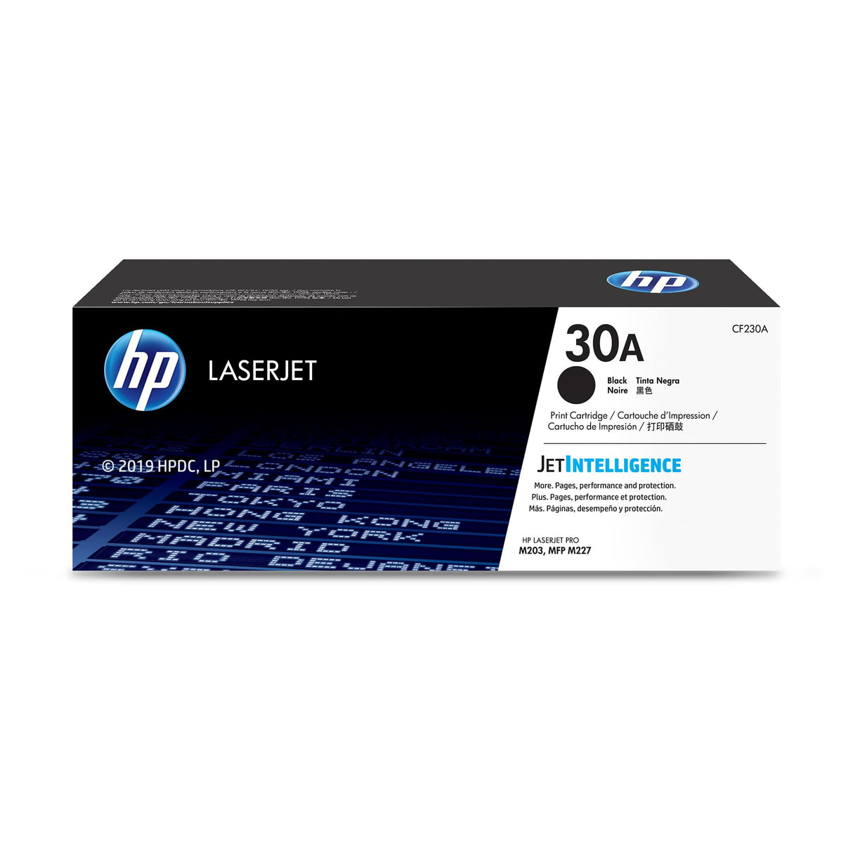 HP 30A Black Toner Cartridge | Works with HP LaserJet Pro M203 Series, HP LaserJet Pro MFP M227 Series | CF230A HP