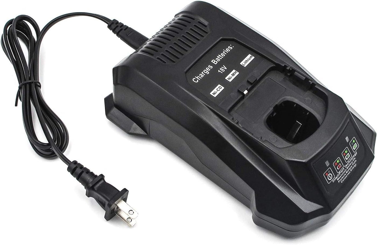JHYQX 18V Battery Charger P117 P118 Replacement for Ryobi 18V ONE+ Lithium NiMh NiCd Battery P102 P103 P105 P107 P108 P189 P197 P190 P191 JHYQX