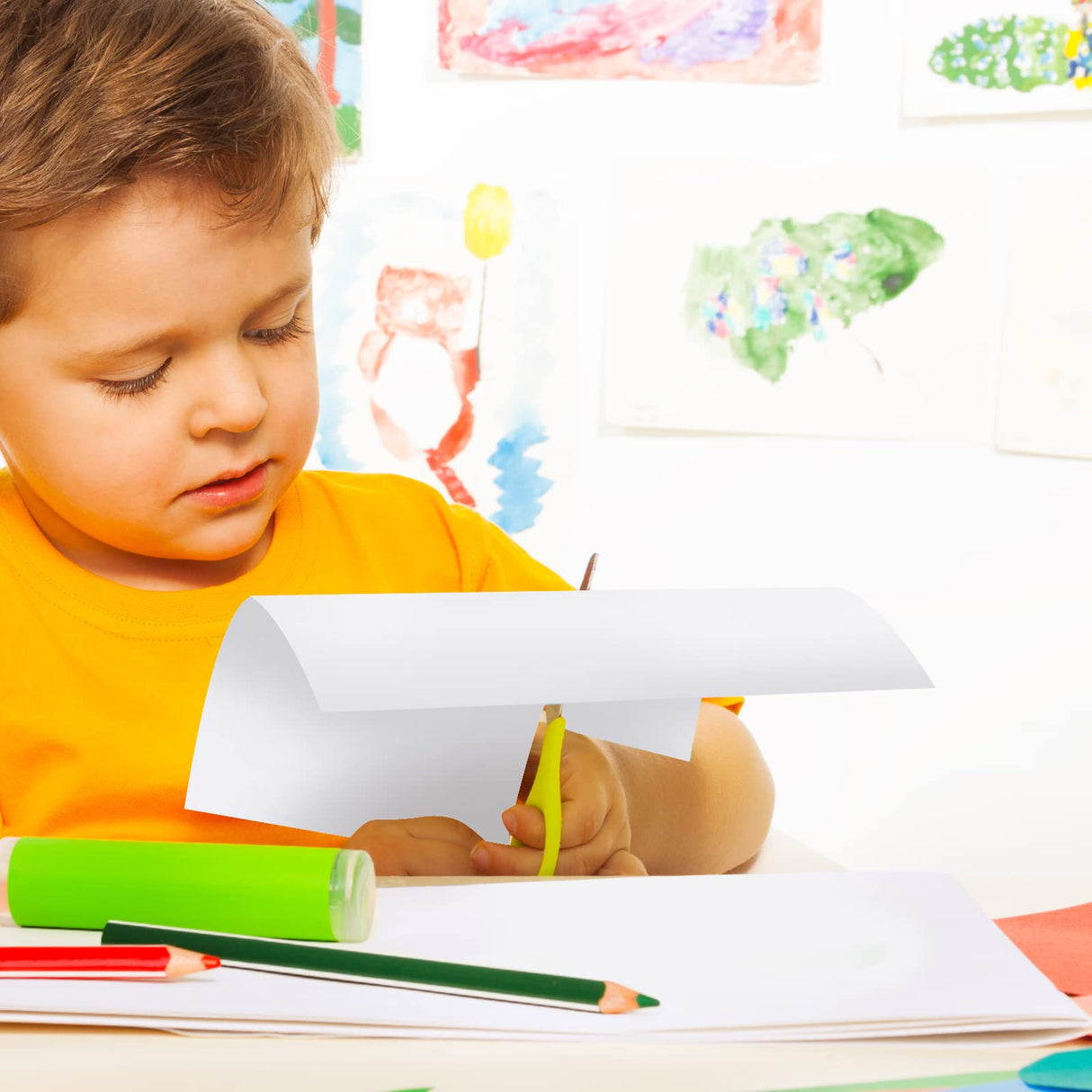 White Cardstock, 8x10 Cardstock Paper, 250gsm Thick Cardstock, Smooth Card Paper,90 Lb Heavy Card Stock Paper, Printer Paper For Stationary Printing, Invitations, Cards, Menus, Images(25Sheets) Joyberg