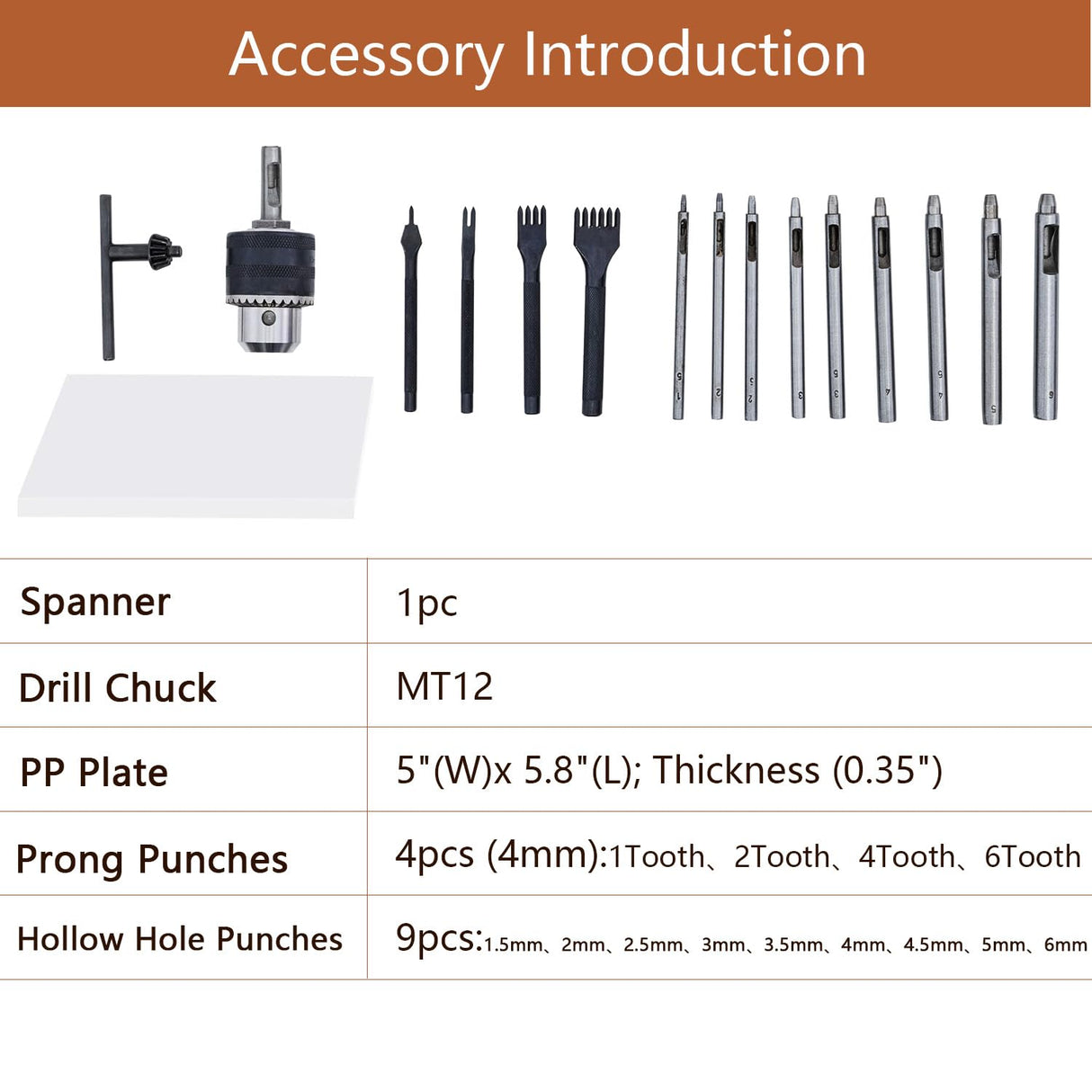 CXRCY Leather Hole Puncher & Press Machine, Manual Hole Punch Set for Leatherworking DIY Craft Leather Hole Punching,Setting Rivets,Button Snaps with 13pcs Punches, PP & Aluminum Plate CXRCY