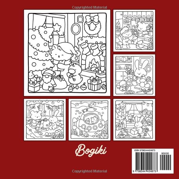 Fuzzy Buddies: Adorable and Relaxing Coloring Pages Featuring Cute Fuzzy Animals and Cozy Scenes for Teens and Adults WoodArtSupply