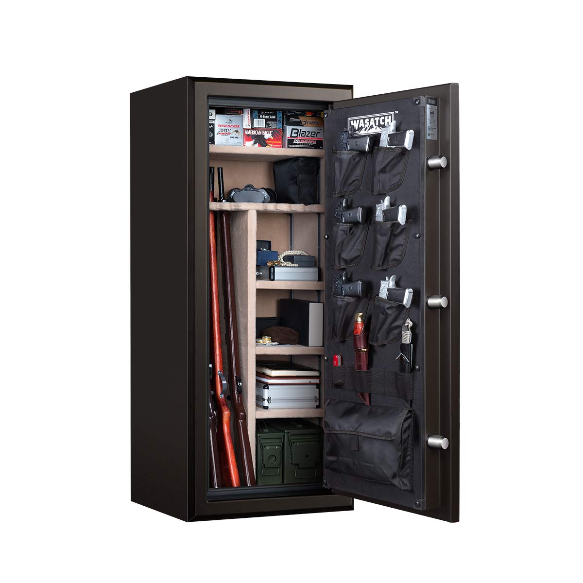 Wasatch 24 Gun Fire and Water Safe with E-Lock, Dark Bronze Wasatch