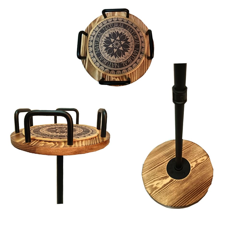 Ice Bucket Stand,Champagne Stand,Wine Bucket Stand,Solid Wood,Detachable, Easy To Carry,for Party Home KTV Club Bar BBQ Wedding Christmas,Outdoor and Indoor(Excluding Wine Barrels) HAORIZISHOP