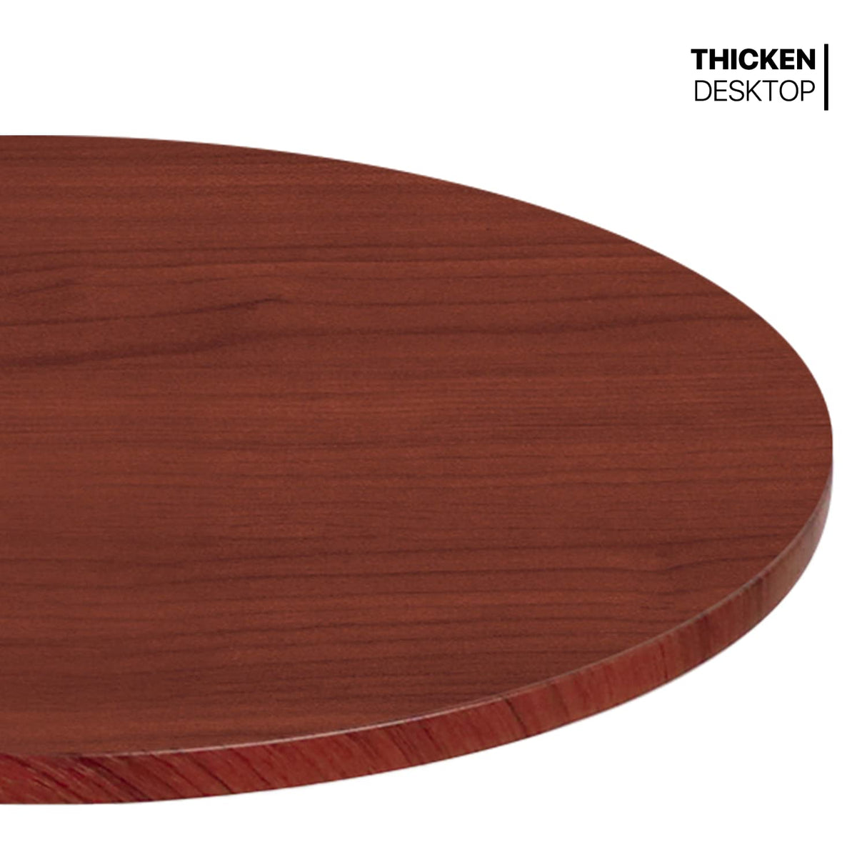 MoNiBloom Round Bar Table Adjustable Height, BistroTable with Black Leg and Base Pub Table 360° Swivel for Living Room Dining Room Bistro Cafe, 23.5" Diameter Red Wood Texture Top Cocktail Tables MoNiBloom