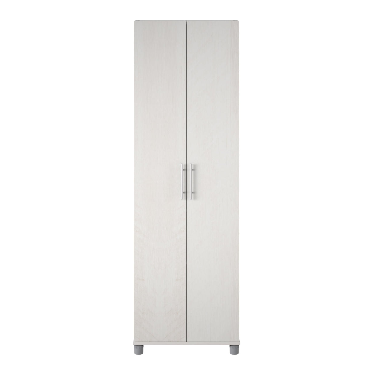 SystemBuild Camberly 24" Utility Storage Cabinet in Ivory Oak SystemBuild