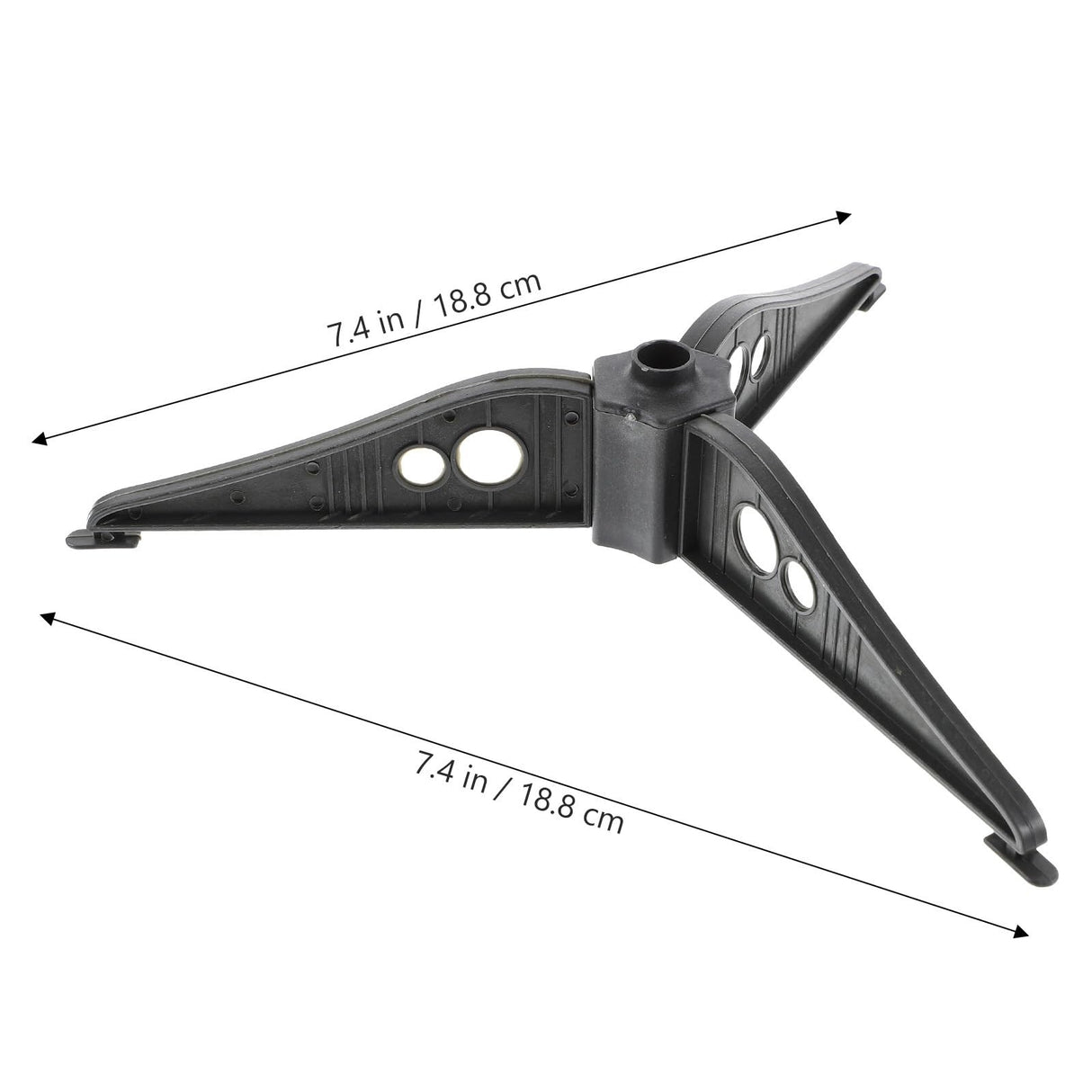 Garneck Christmas Tree Stand 7.5x7.4 Plastic Xmas Tree Base Stand Christmas Tree Legs Samll Xmas Tree Base Stand Holde Replacement Stand Holder Base for Artificial Xmas Christmas Tree Garneck