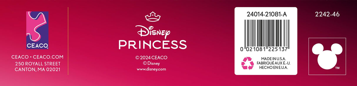 Ceaco - Disney Princess Featuring Rapunzel and Moana - Follow The Sun - 200 Piece Jigsaw Puzzle Ceaco