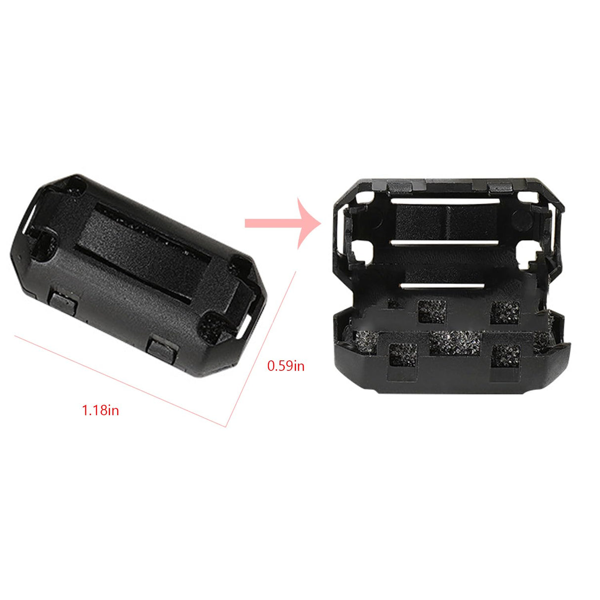 4pcs 3D Printer Filament Cleaner, Filament Filters Universal Dust & Static Electricity Removal Tool for Filament, Essential Accessories to Protect 3D Printers. WedFeir