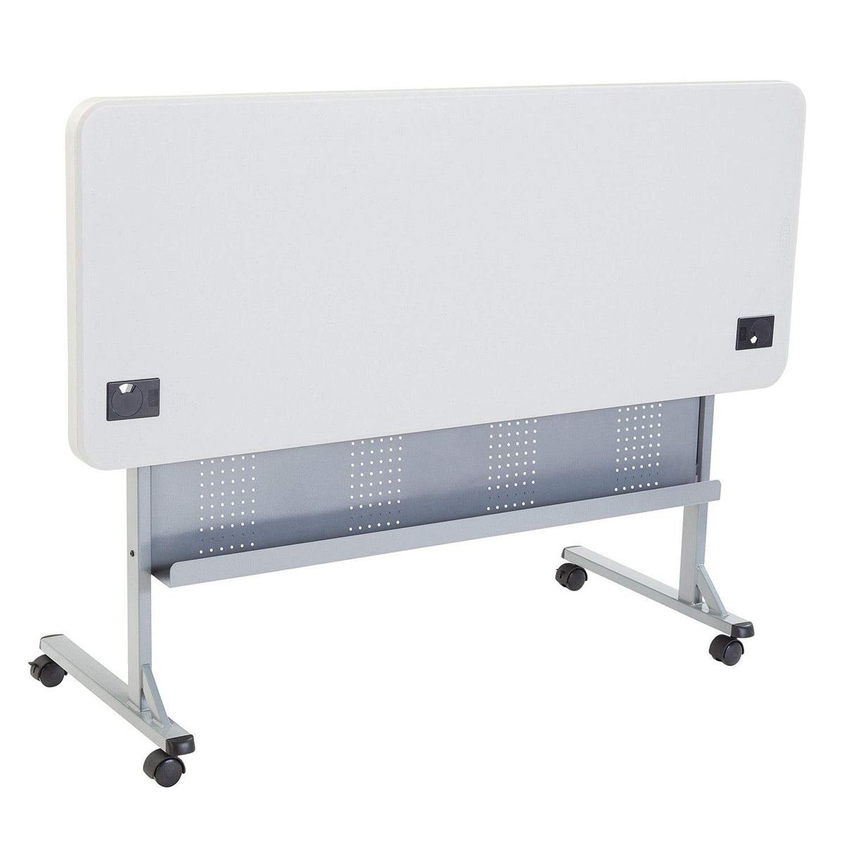 Global Industrial Blow Molded Folding Training Table, Gray, 60" x 24" Global Industrial