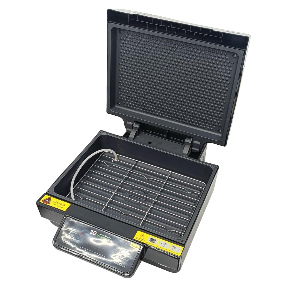 INTSUPERMAI 3D Heat Press Multi-Functional Sublimation Machine 110V 2800W 3D Vacuum Sublimation Heat Press Machine for Mugs Phone Case Plate and Glasses Photo Frame Sublimation Craft INTSUPERMAI