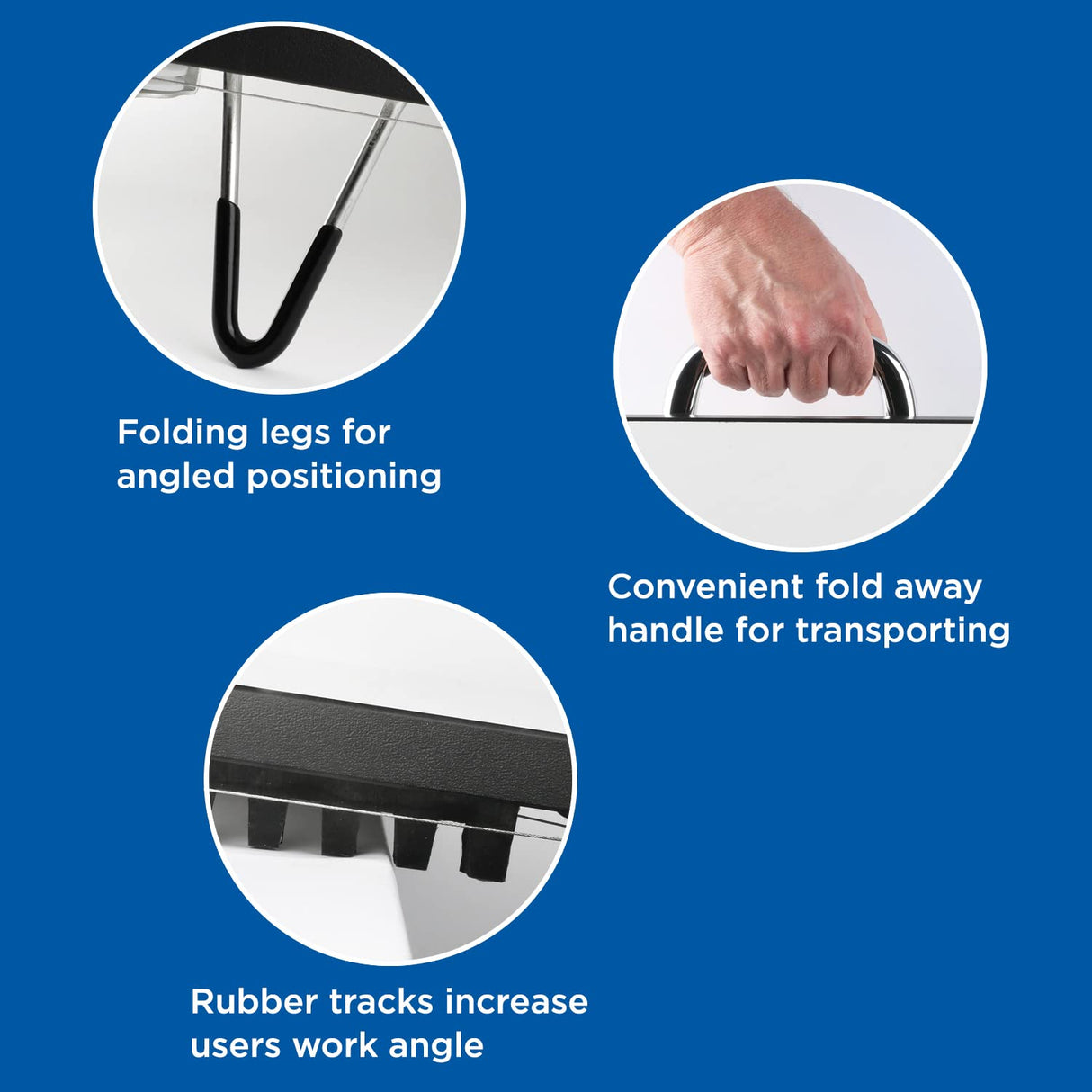 ALVIN Portable Drafting Board Size 18" x 24" Model PXB24 Easily Adjustable Drafting and Architecture Tool for Students and Professionals Drawing Board with Ergonomic Carrying Handle - 18" x 24" Inches ALVIN