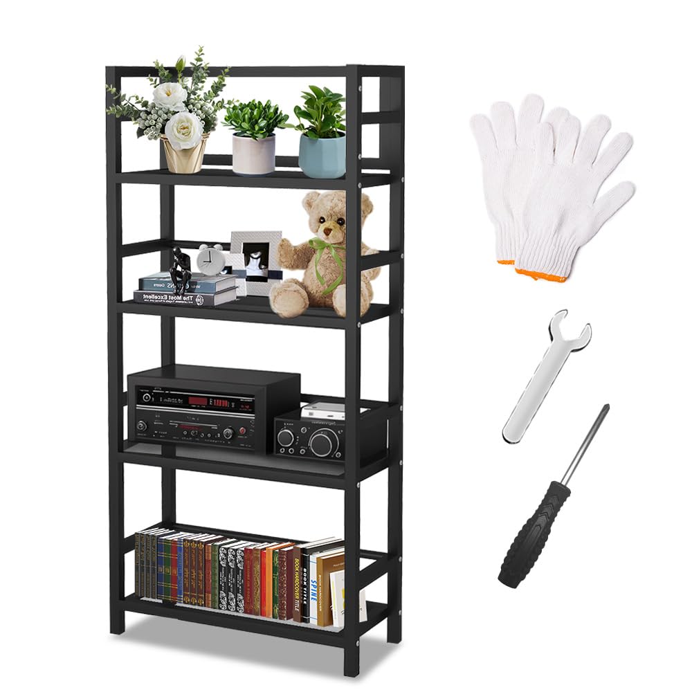 MRRcute 4 Tier 1000LBS Storage Shelves Heavy Duty, Storage Racks and Shelving, Standing Storage Shelf Units, Utility Shelf with Wheels, Metal Shelves for Garage, Kitchen, Living Room, and Pantry. MRRcute
