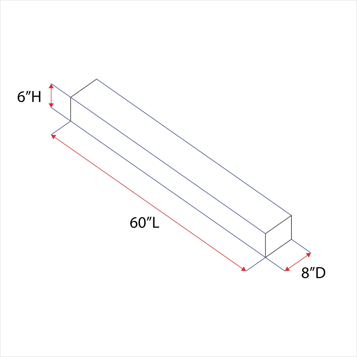 URBANDI Fireplace Mantel, Distressed, Rustic,1 tier Floating Shelf, Modern, Real Wood. (60Lx6Hx8D, Brown) Urbandi