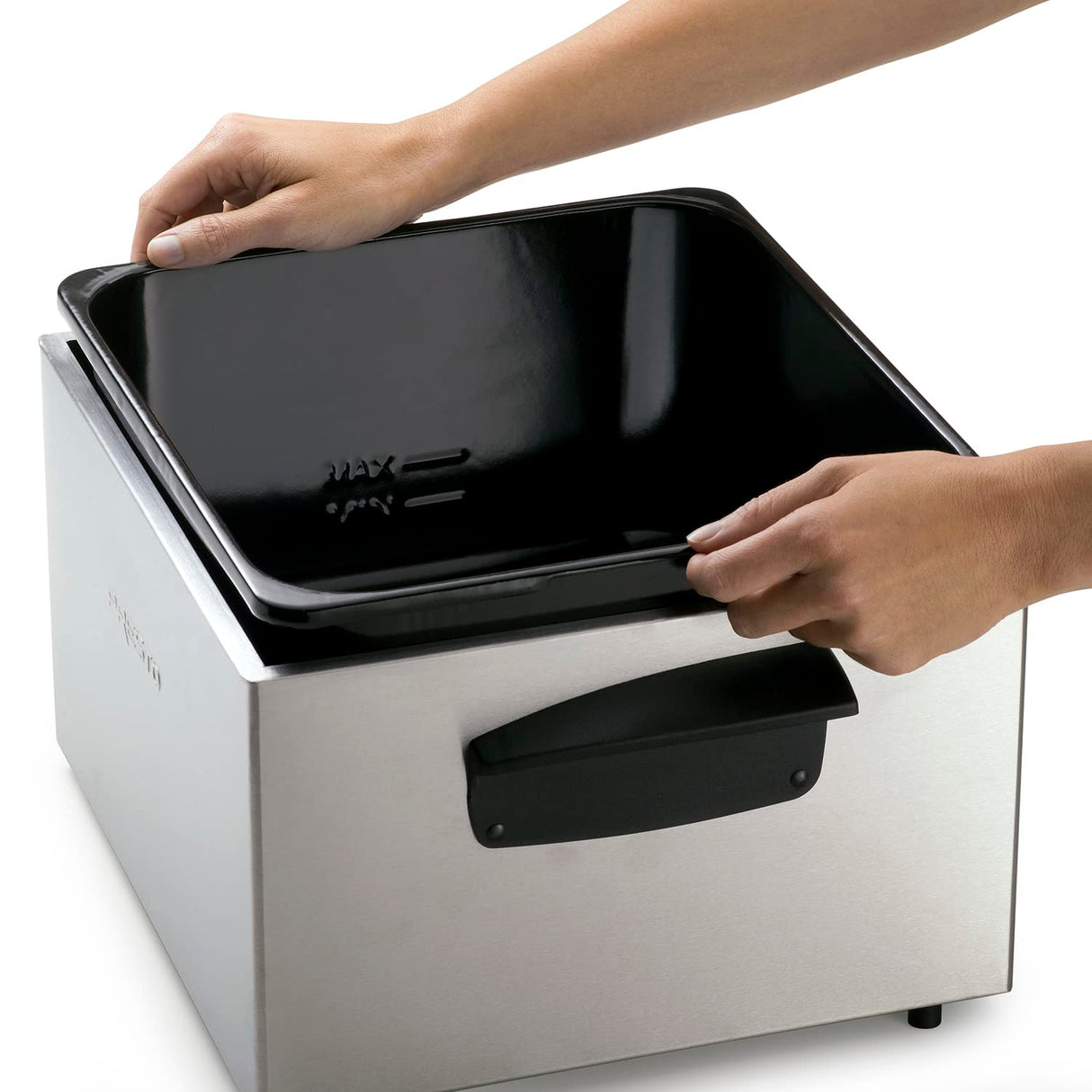 Presto 05466 Stainless Steel Dual Basket Pro Fry Immersion Element Deep Fryer Presto