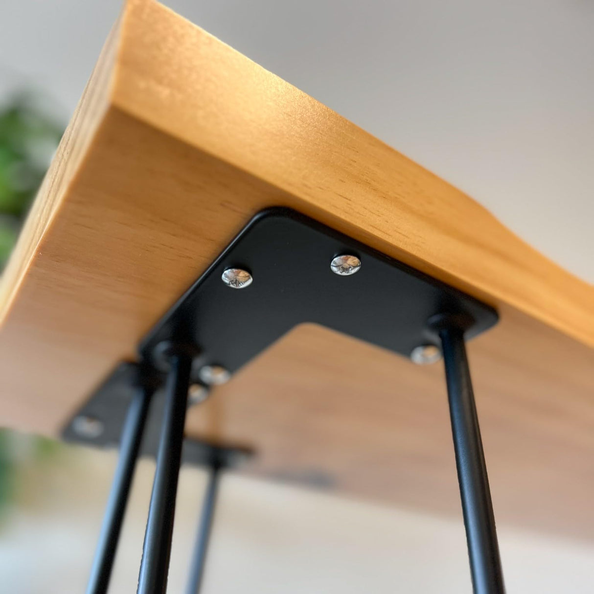 Kirpi Entryway Console Table Solid Wood, Narrow Sofa Table Midcentury Modern Live Edge, 40-inch Rustic Wood Hallway Table, Entry Table Farmhouse, Kirpi