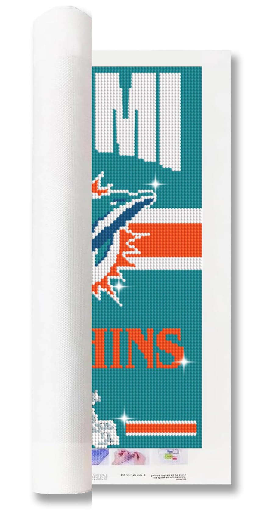 DIY Diamond Art Painting Football Kit for Adults, 5D 12x16 Inch Full Round Drill, Sports Wall Decor for Home Generic