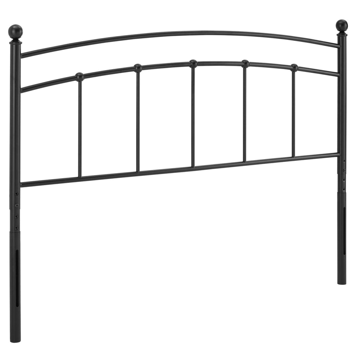 Modway Abigail Full Metal Headboard in Black Modway