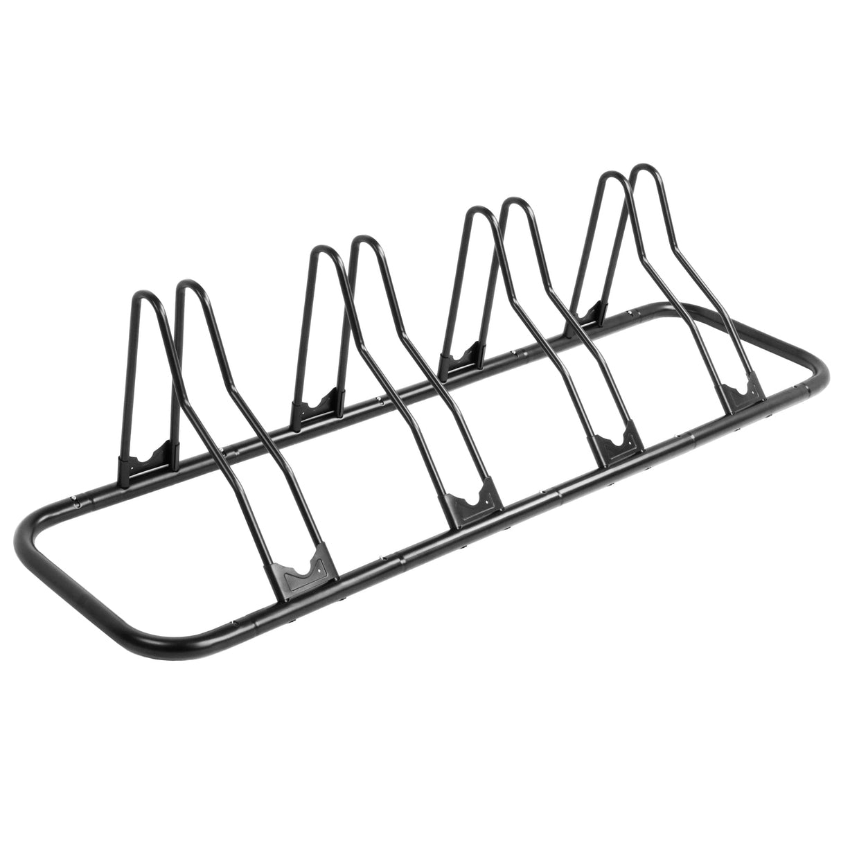 CyclingDeal Bicycle Floor Parking Rack Stand - for Mountain MTB Road Bike - Indoor Home Garage Storage - Classic 4 Bikes CyclingDeal