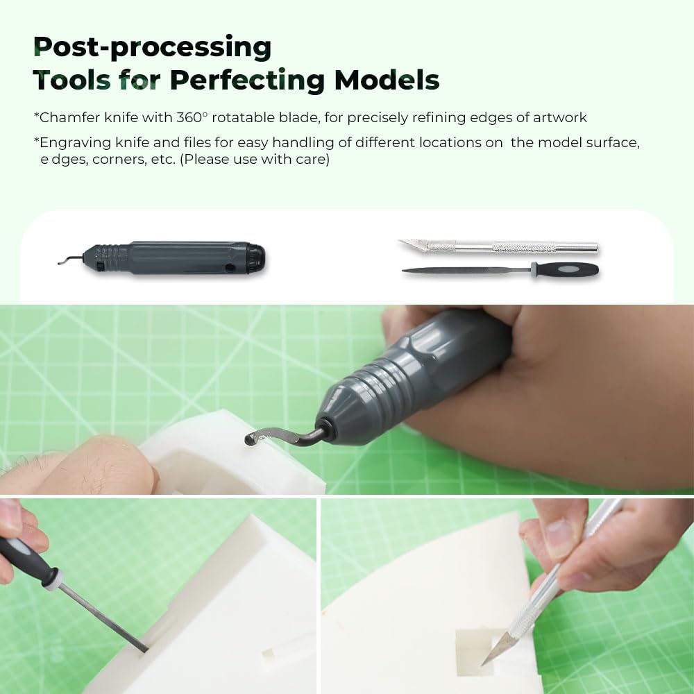 Creality 3D Printer Tool Kit, 74Pcs 3D Printing Tool Wrap Kit Assembly/Removal/Filament Cutting Set 3D Printer Accessories for All FDM Printers Cleaning Finishing Printing Creality