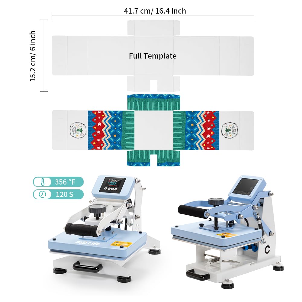 PYD Life 20 Pack Sublimation Mugs Blanks Gift Boxes Matte White 3.3" x 3.2" x 5.9" 11 OZ Sublimation Coffee Mugs Packing Boxes with Golden Ribbon for Heat Press Transfer PYD Life