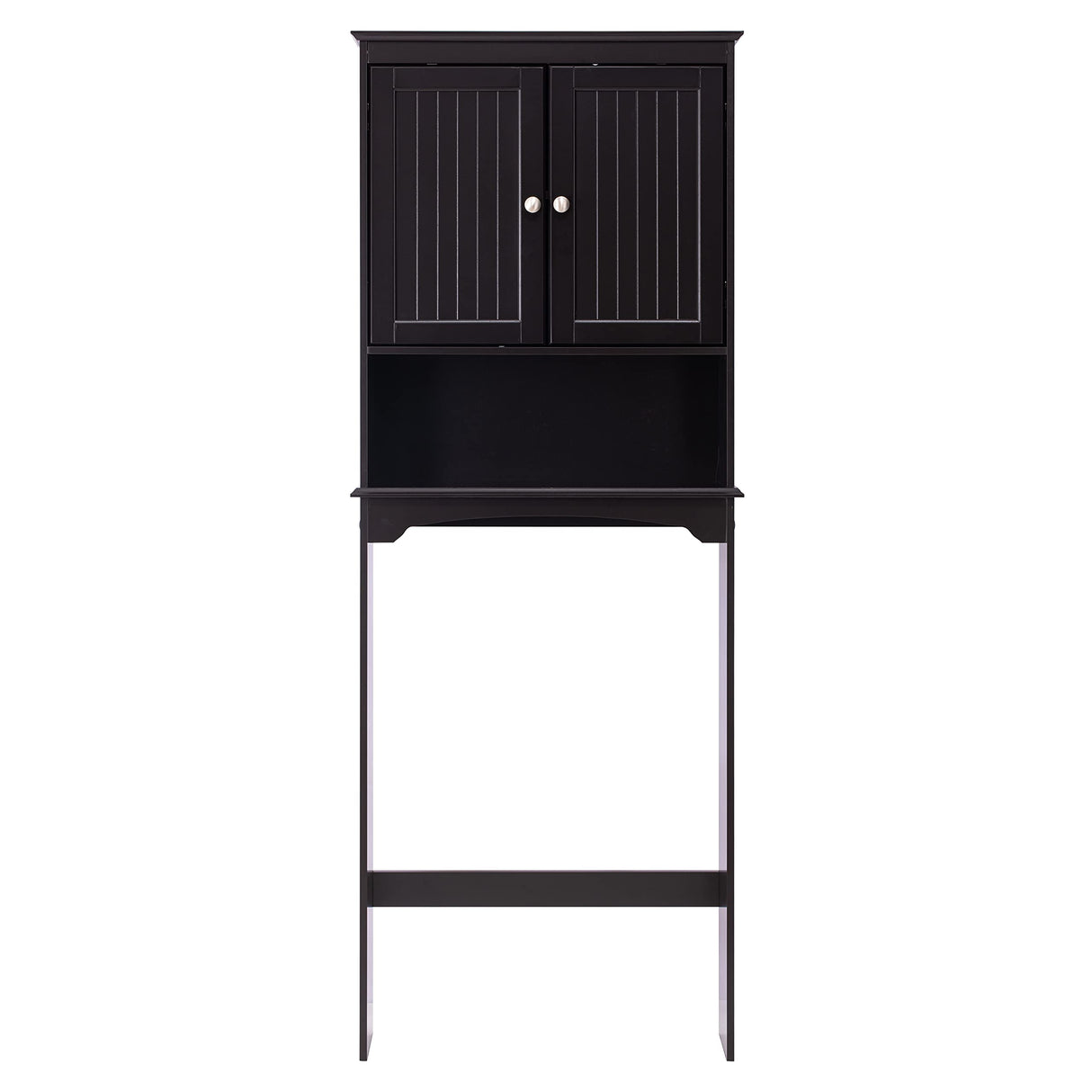 Spirich Over The Toilet Cabinet for Bathroom Storage, Above Toilet Storage Cabinet with Doors and Adjustable Shelves, Espresso Spirich