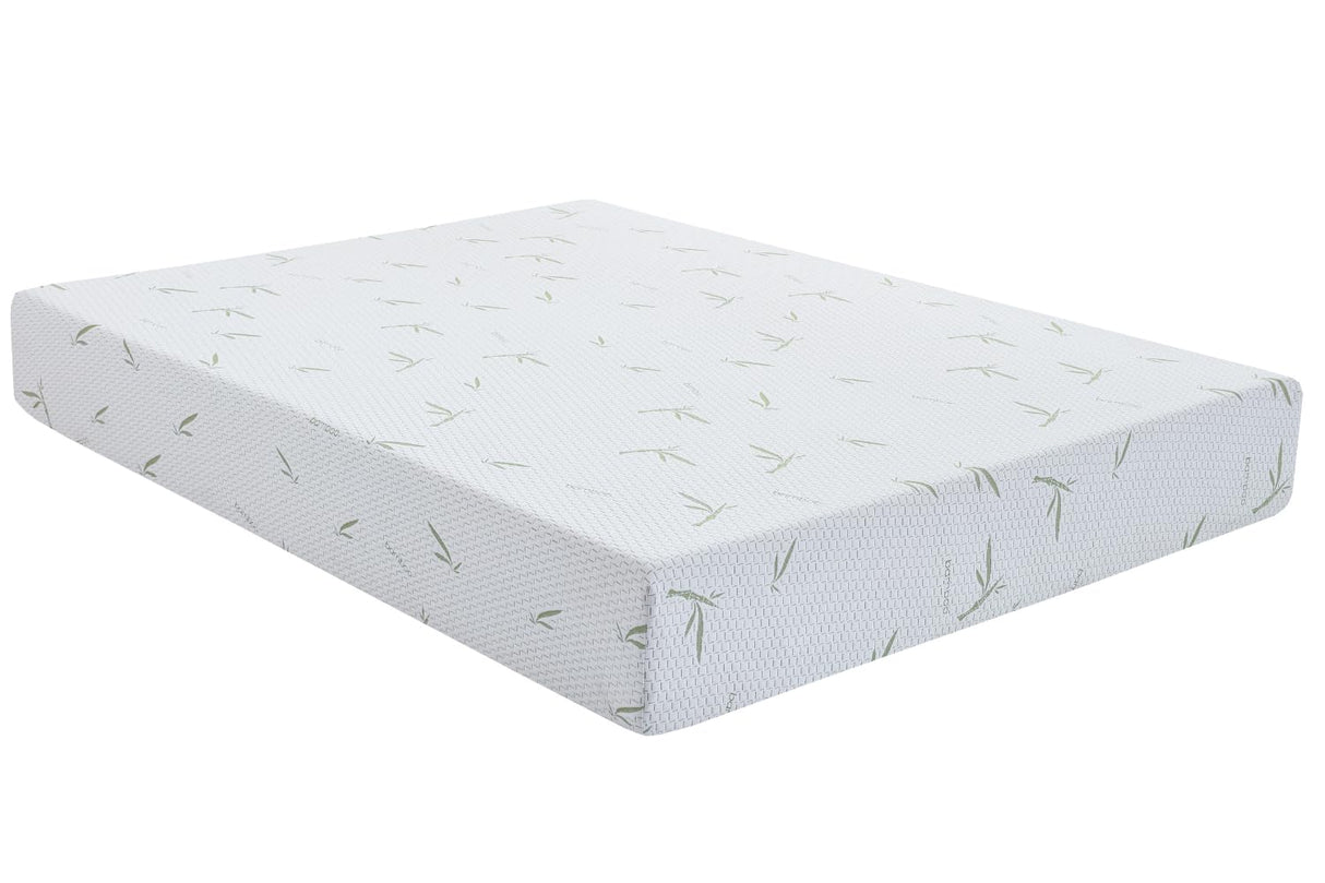 IULULU Twin Mattress, 6 Inch Memory Foam Mattress in a Box, Green Tea Gel Infused Mattresses,Medium Firm Supportive, CertiPUR-US Certified IULULU