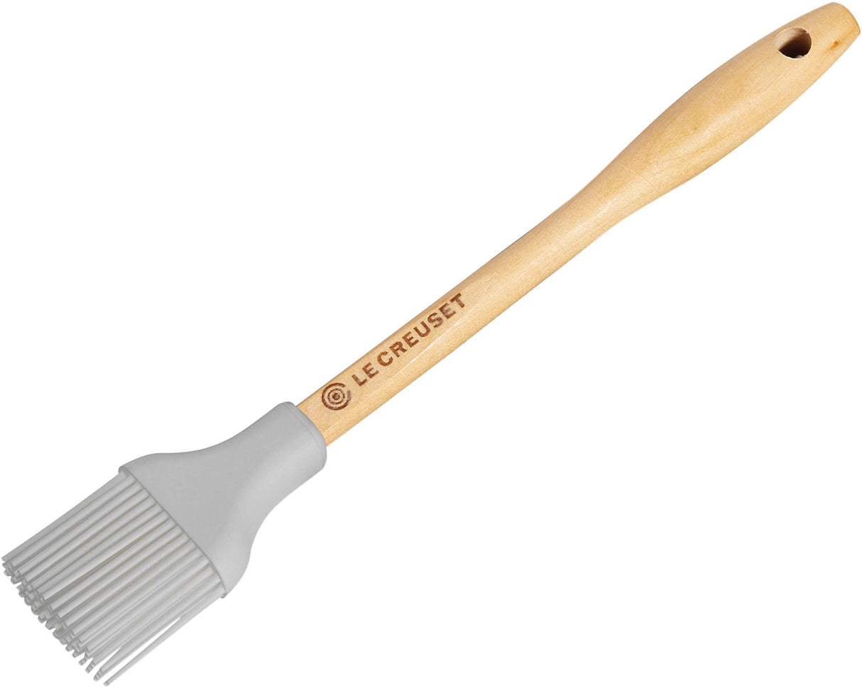 Le Creuset Silicone Pastry Brush, 6 3/4" x 1 1/8", White Le Creuset