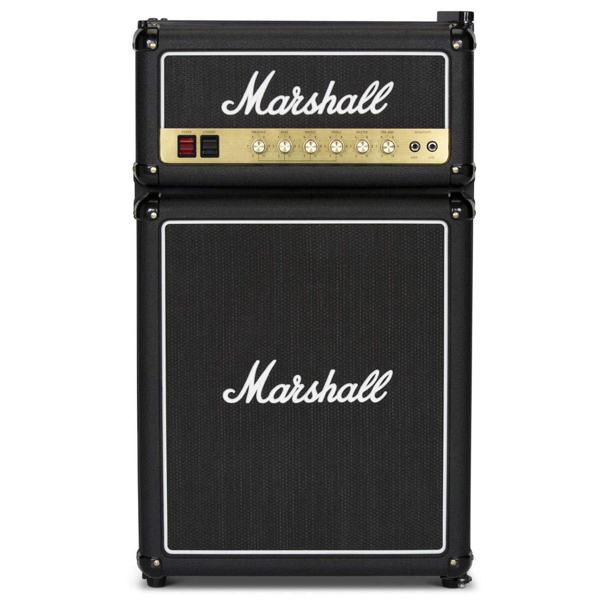 Marshall MF3.2 MF32BLKNA 3.2 Cubic-Foot Medium-Capacity Bar Fridge, Black Marshall