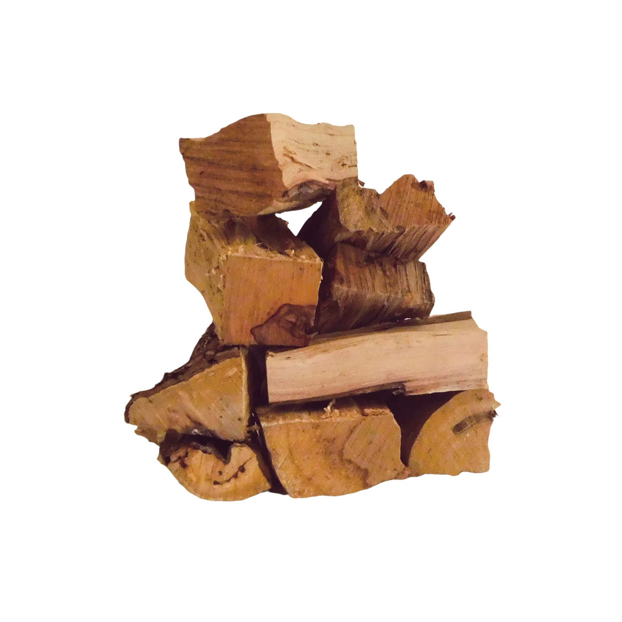 Carolina Cookwood Pecan Smoking Wood Logs for Wood Fired and Charcoal Smoker Grills - Large 6-in. Hardwood Splits, 12-17 lbs., 675 cu. in. Naturally Cured Smoker Wood Carolina Cookwood