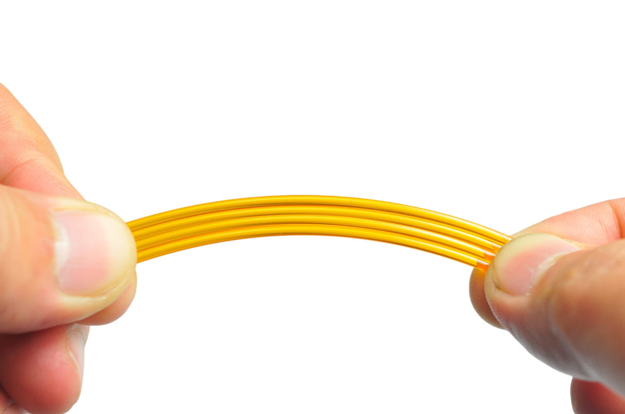 RANKI PETG Filament 1.75mm 3D Printer Filament, Dimensional Accuracy +/- 0.03 mm, 1kg Spool(Transparent Orange) RANKI