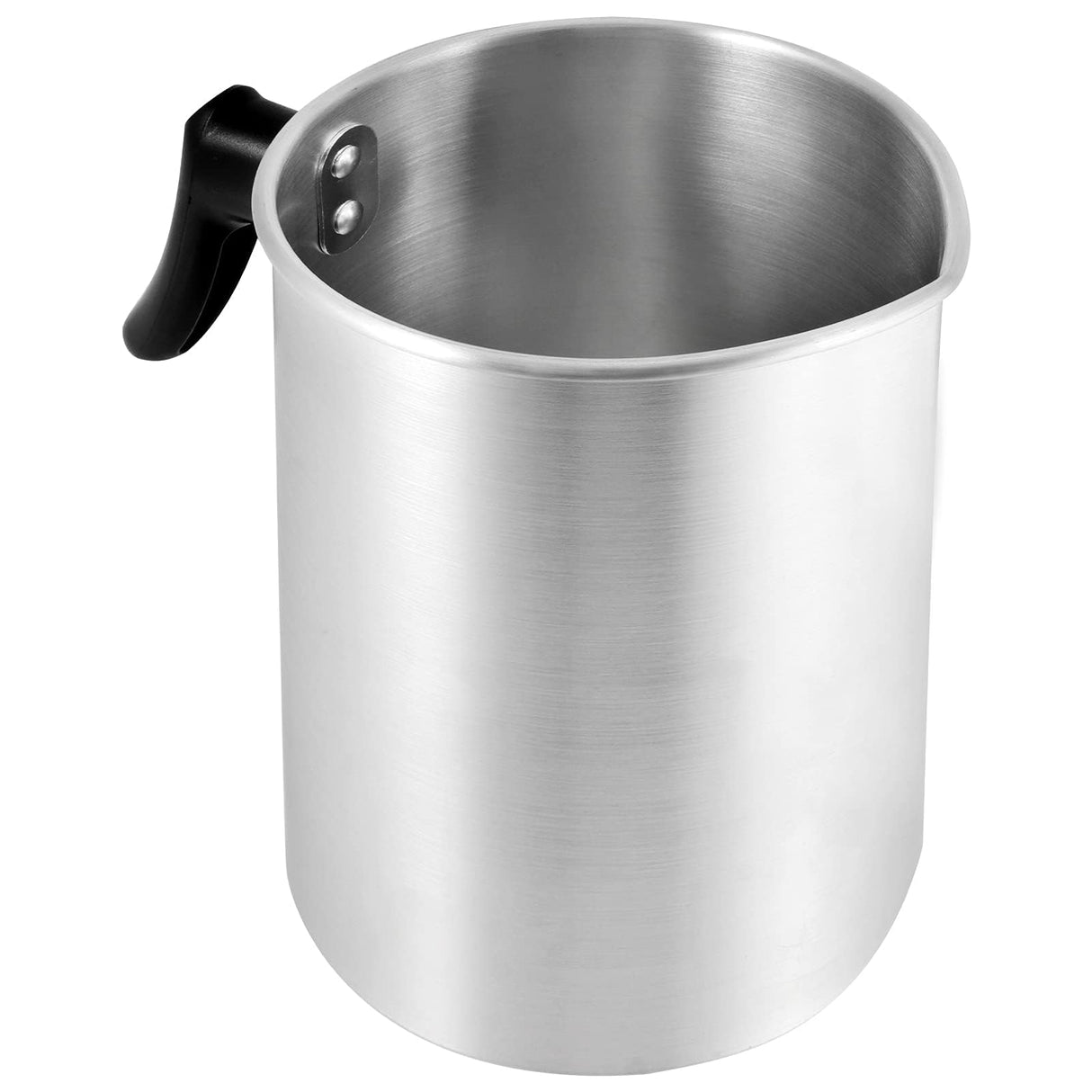 FUNSUEI 2 Packs Candle Making Pouring Pot, 4 Pounds Wax Melting Pot with Dripless Pouring Spout & Heat-Resisting Handle, Aluminum Candle Making Pitcher for DIY Candle Making Kits, FUNSUEI