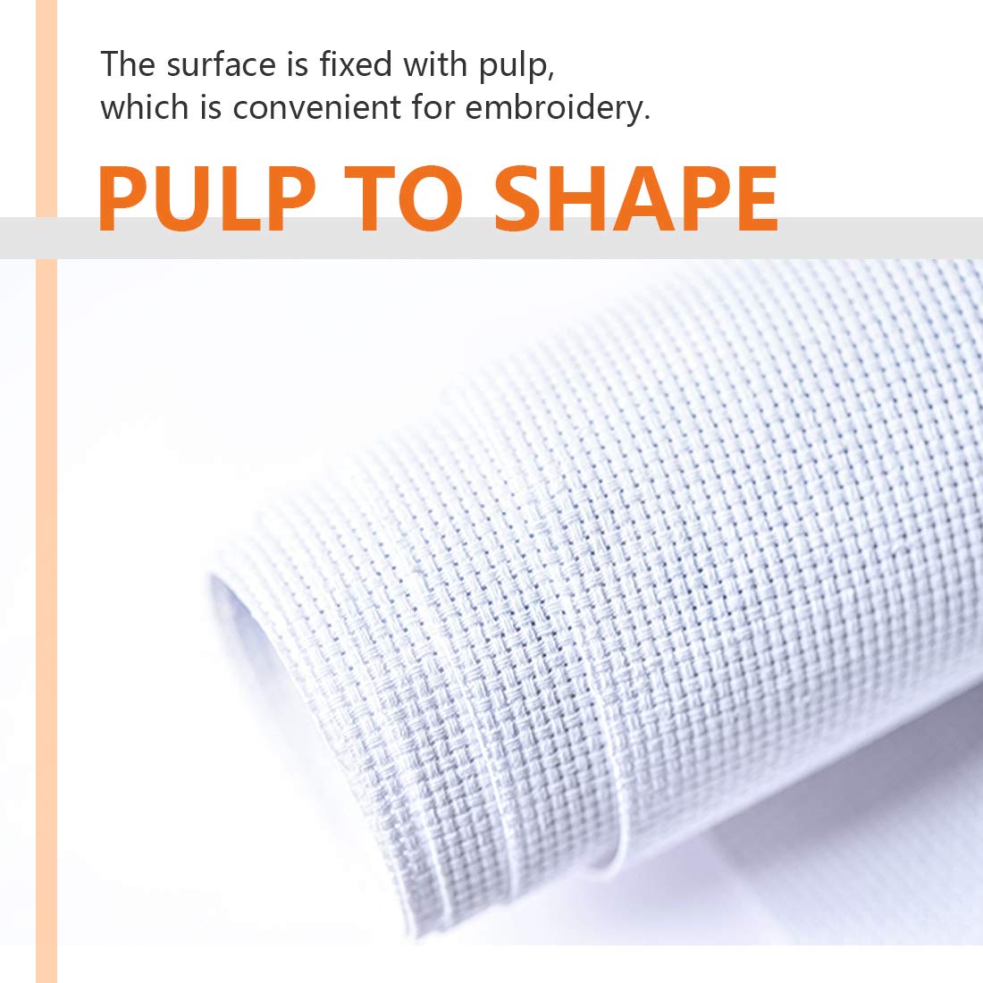 Papillon Classic Reserve Aida Cross Stitch Fabric, 14 Count White Cotton Cloth for Embroidery (59 x 39 Inch) Papillon