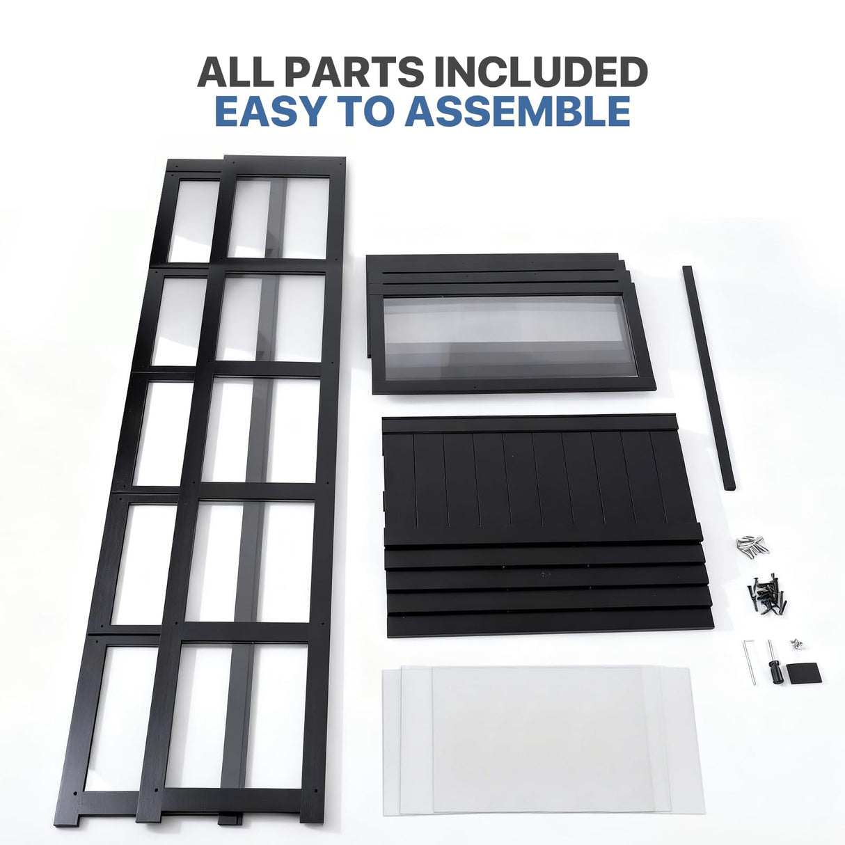 Magshion Display Cabinet with Acrylic Doors, 5-Tier Curio Cabinet for Collectibles, Display Case Showcase for Living Room, Office, 27.5"(L) x 13.5"(W) x 67.5"(H), Black Magshion