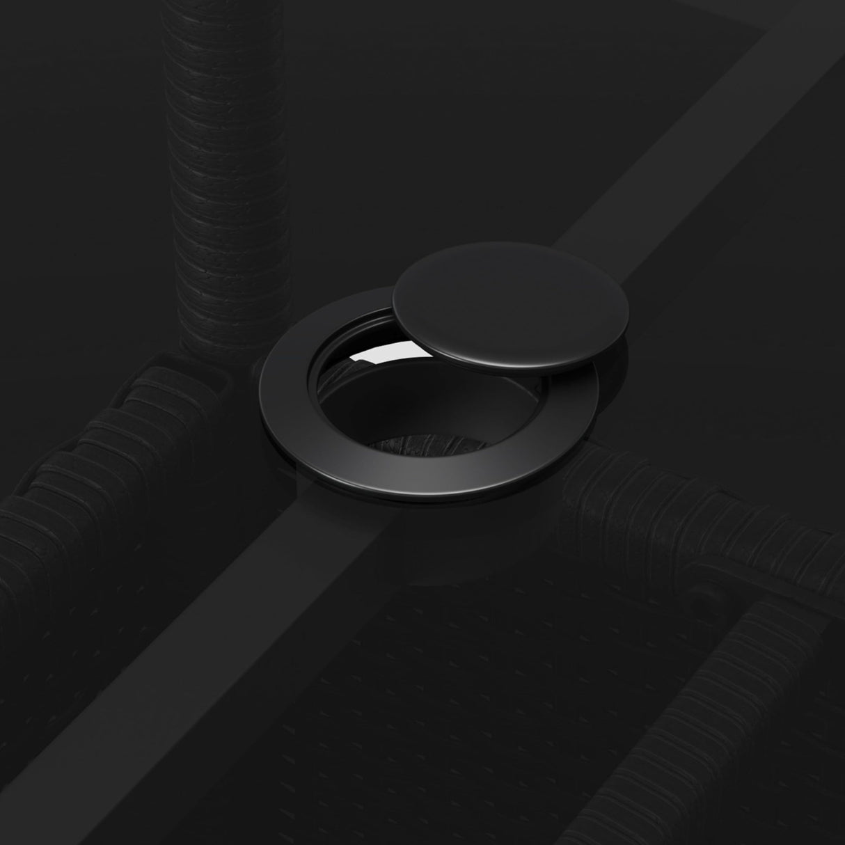 Yaheetech 5-Piece Patio Furniture Set, Outdoor Rattan 4 Dining Chairs & Tempered Glass Table with Umbrella Hole, for Garden Backyard Deck Balcony, Brown/Beige Yaheetech