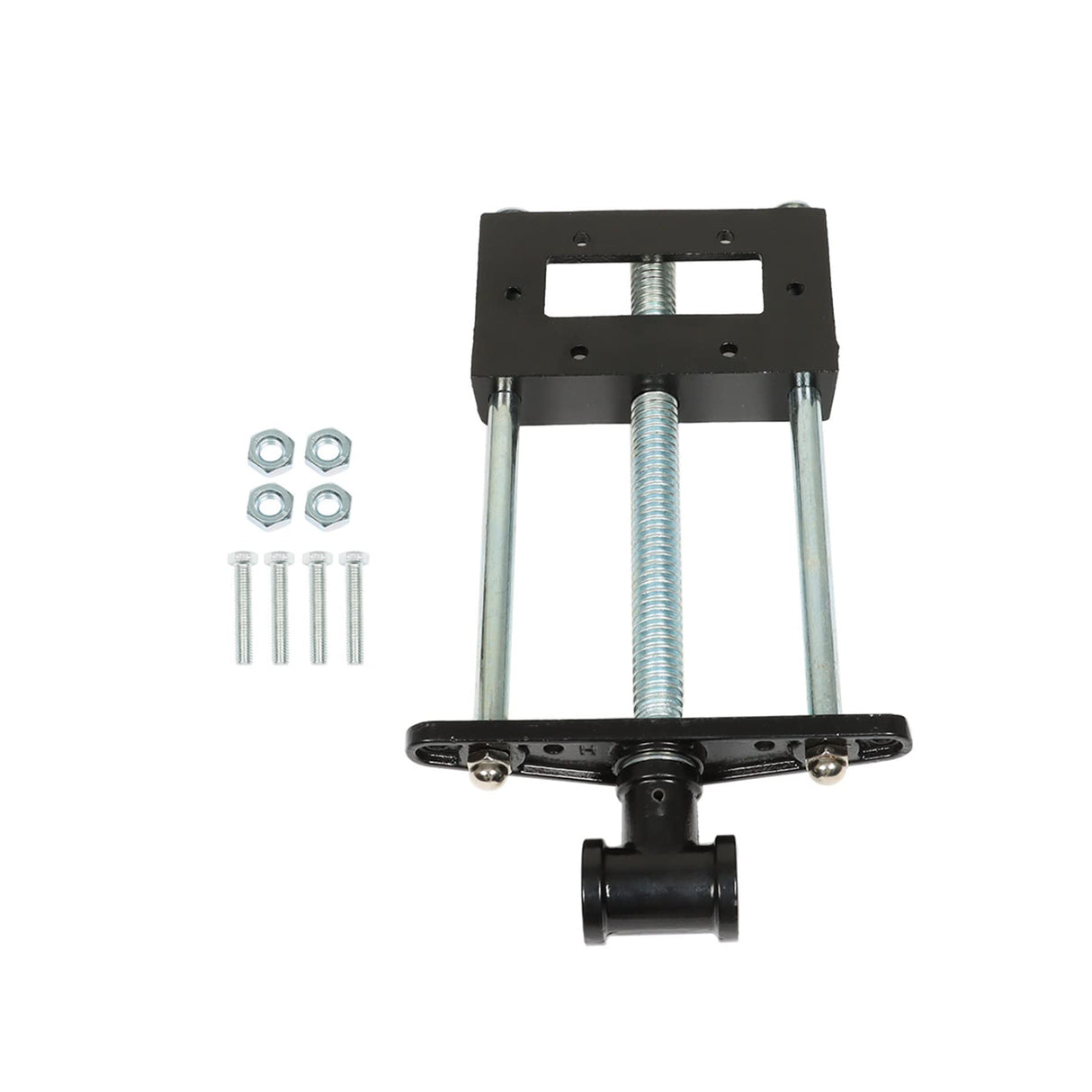 kimllier 9 Inch Woodworking Bench Vise Heavy Duty Steel Front Bench Table Vise with Mounting Screws Durable Woodworking Vise Fit for Home kimllier