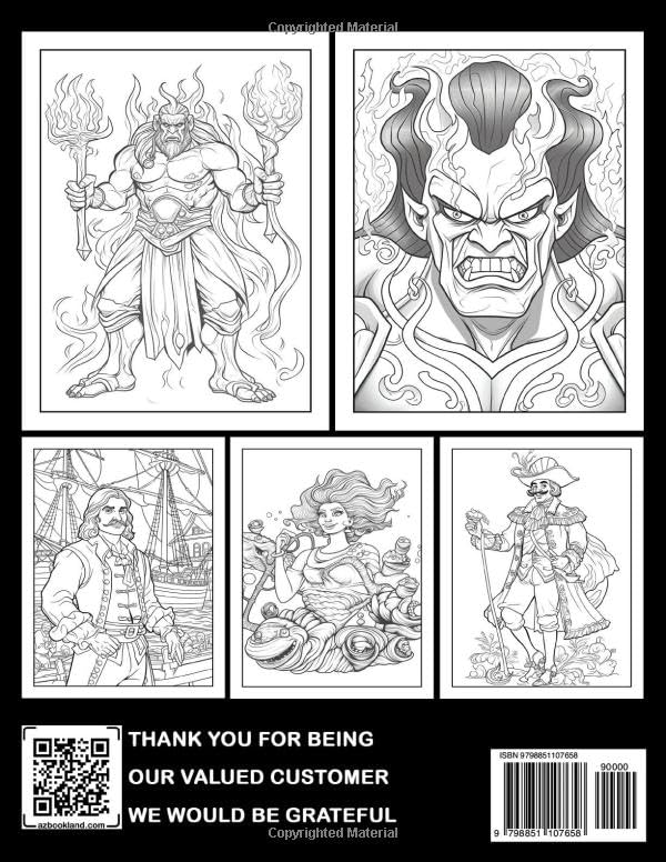 Movie Villains Coloring Book: Coloring the Darker Side of Popular Movie Characters WoodArtSupply