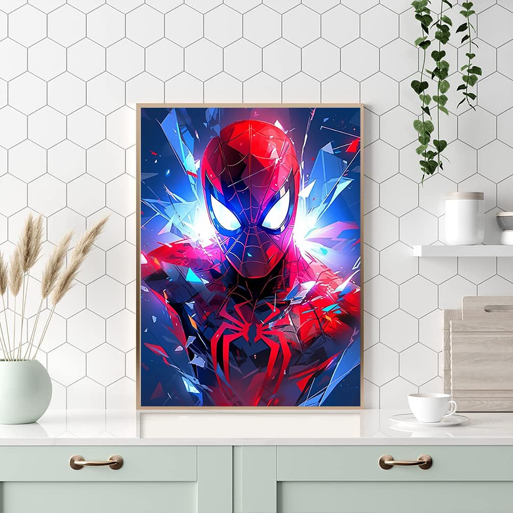 RYMILIE Diamond Painting Kits for Adults - Cartoon DIY 5D Diamond Art Kits Full Drill Diamond Dots Paintings with Diamonds Gem Art and Crafts Home Decor 12x16inch RYMILIE