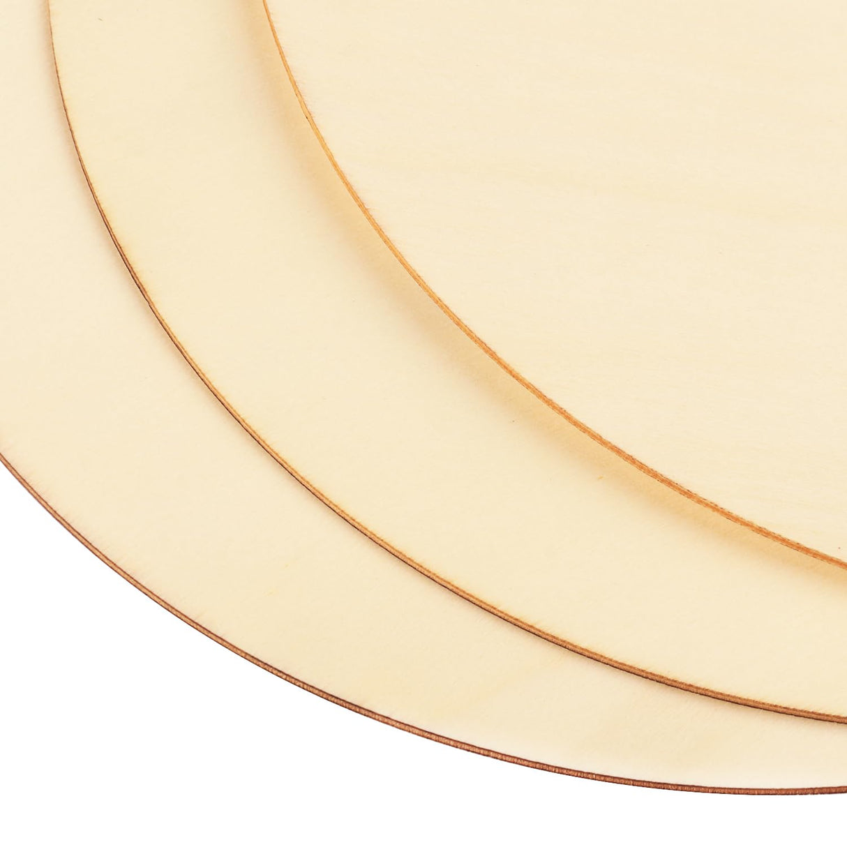 30 PCS 11.8 Inch Wood Circles, Thickness 2.5 mm Unfinished Wood Circles, Plywood Circles, Craft Unfinished Wood Discs for DIY Crafts, Door Hanger, Painting, Versatile Round Wood Pieces,by GNIEMCKIN GNIEMCKIN