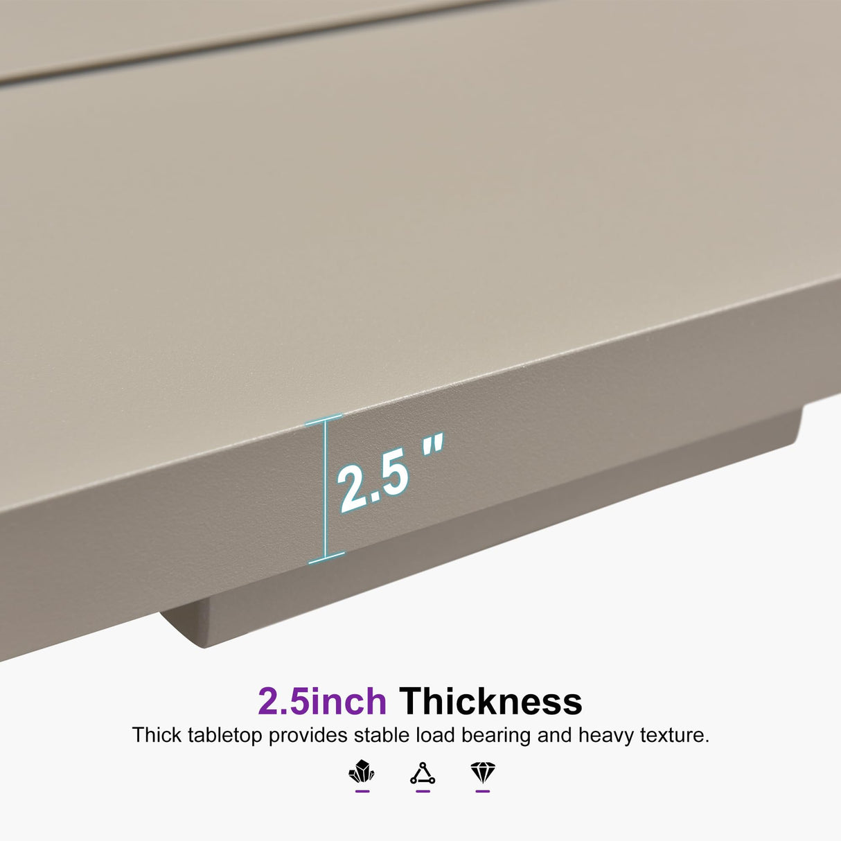 PURPLE LEAF Patio Dining Set for 10 All-Weather Wicker 11 Piece Aluminium Outdoor Table and Chairs Set Included Cushions for Backyard Indoor Decor Kitchen Modern Outdoor Furniture Set Champagne PURPLE LEAF